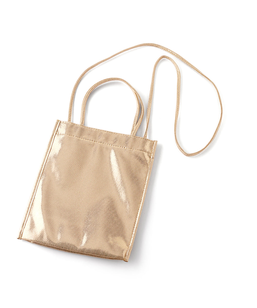 ANEMONE】メタリックショルダー2WAYサブバッグ[バンケット]｜SANPO