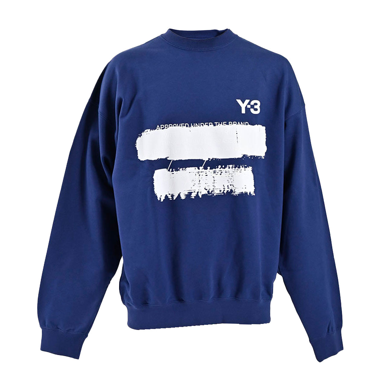 ワイスリー Y-3 トレーナー U GFX CREW JM3232 ブルー 2025年春夏新作