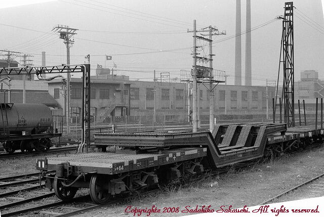 HOゲージ】国鉄 シキ60形 大物車 四軸ボギー貨車 TER製 箱付 HOゲージ