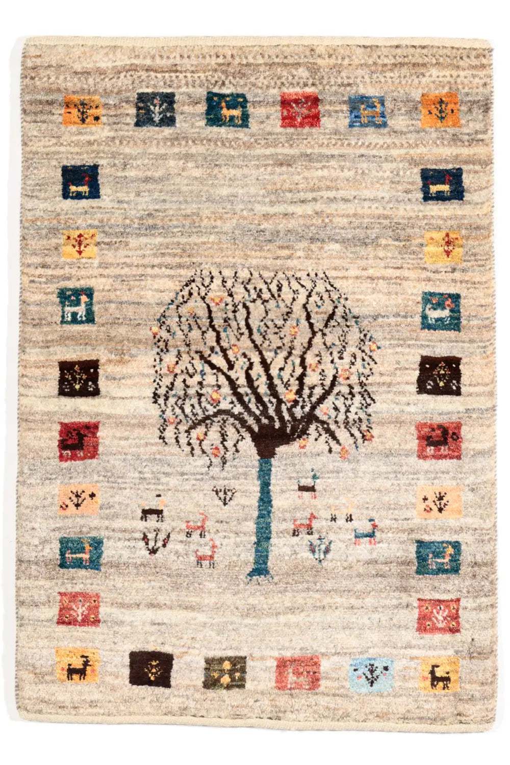 ペルシャギャッベ ファイン 約63cm x 91cm｜SATHI RUGS
