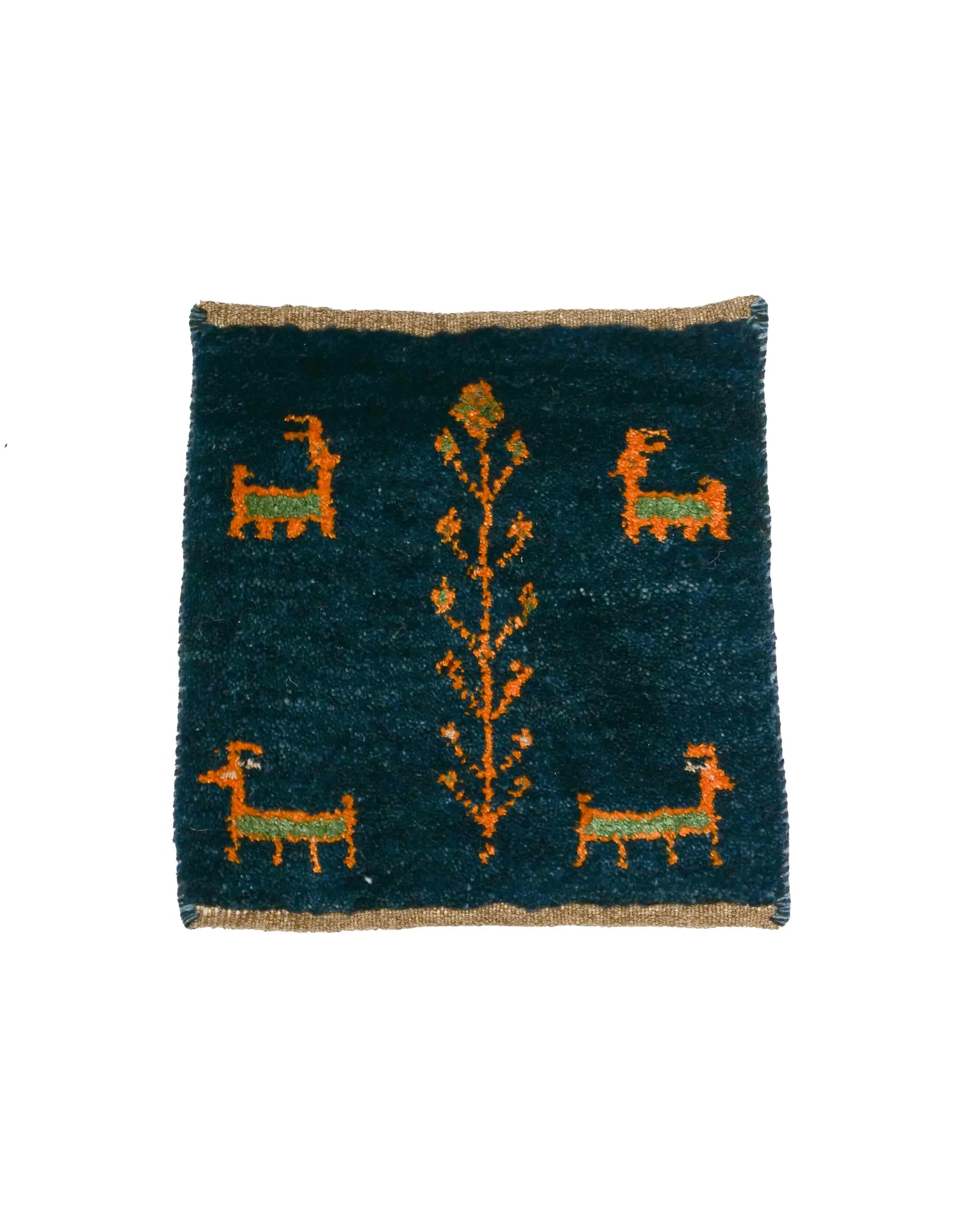 ペルシャギャッベ ファイン 34cm x 34cm｜SATHI RUGS