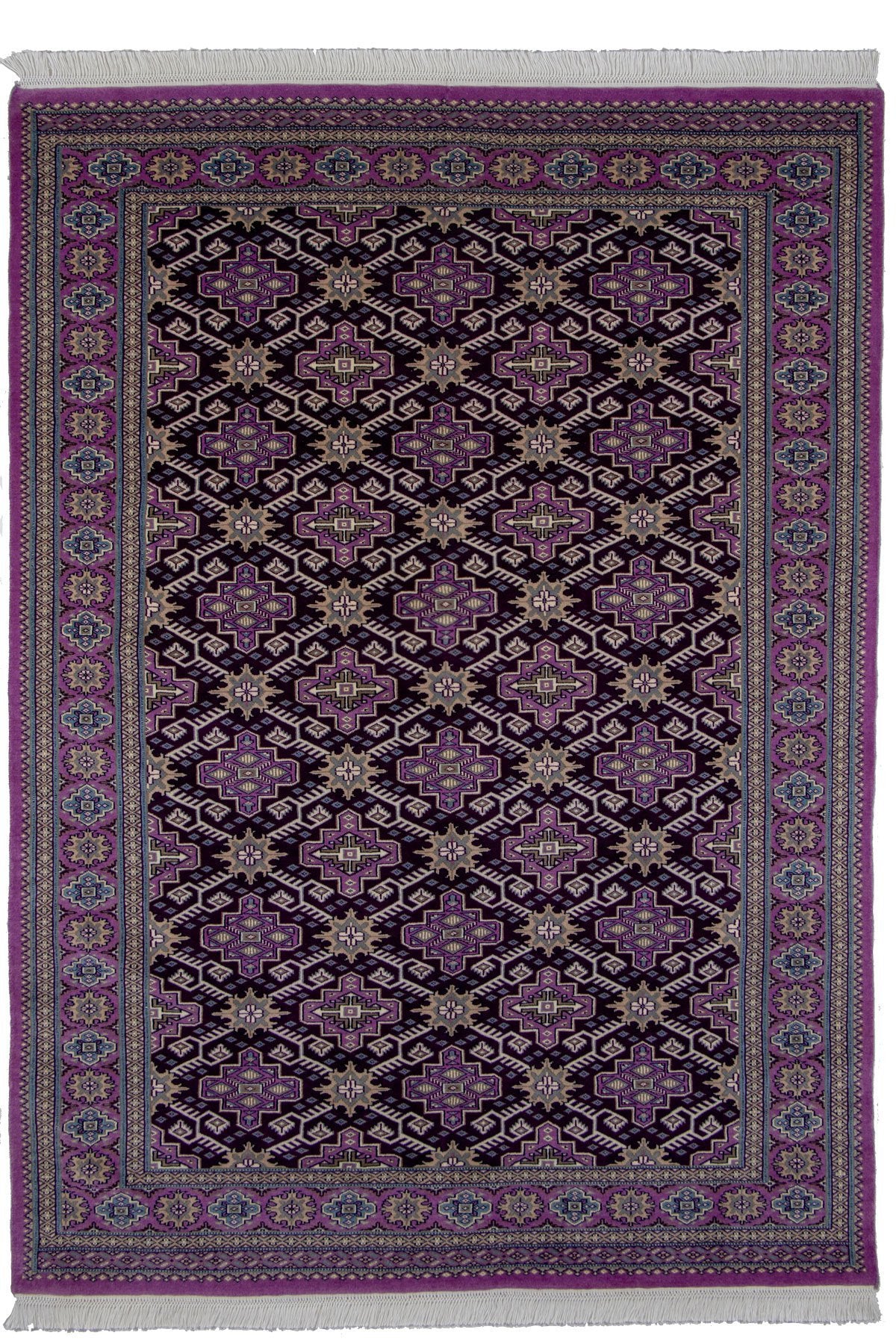 パキスタン絨毯 ファインクオリティ 約137cm x 193cm｜SATHI RUGS