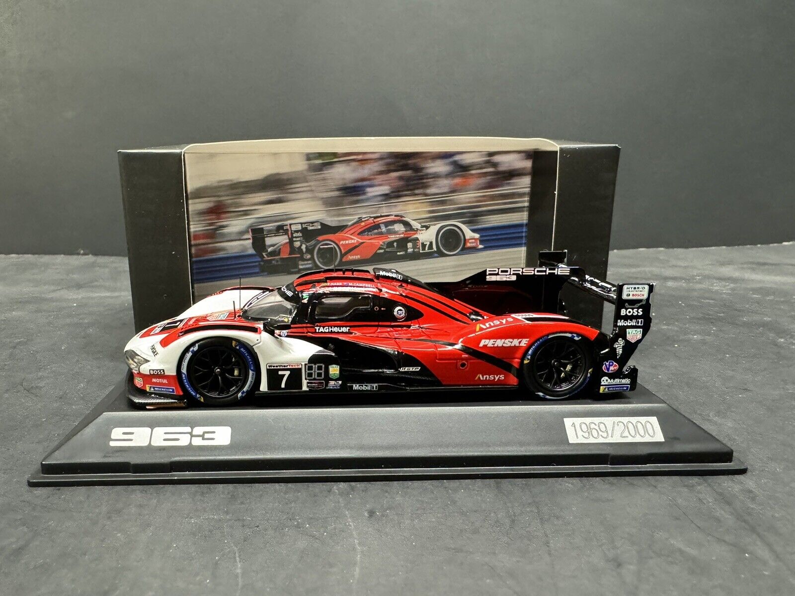 Porsche 963 LMDH #7 Porsche Penske Motorsport 24h Daytona 2023