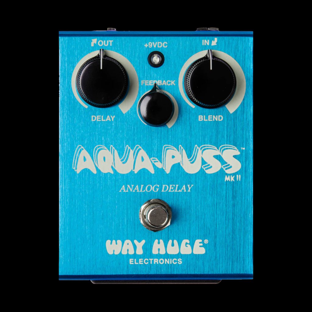 Way Huge Aqua Puss MKII Analog Delay Pedal by Jim Dunlop Free