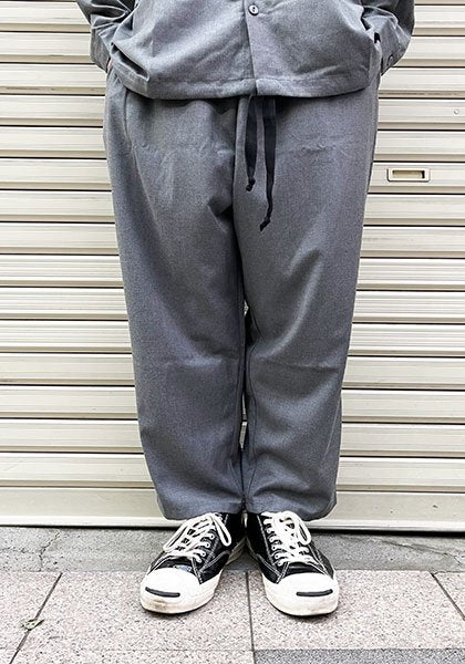 VOIRY ヴォイリー | SUNDAY PANTS-LUX カラー:MIX GRAY – SEEK