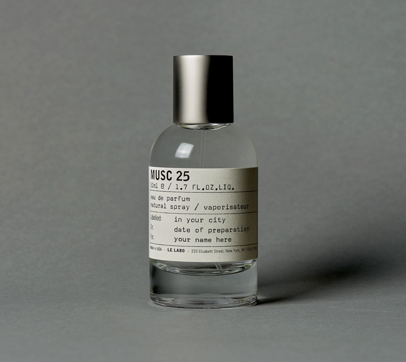 Le Labo Musk 25 Eau de Parfum - J-hope's favorite fragrance