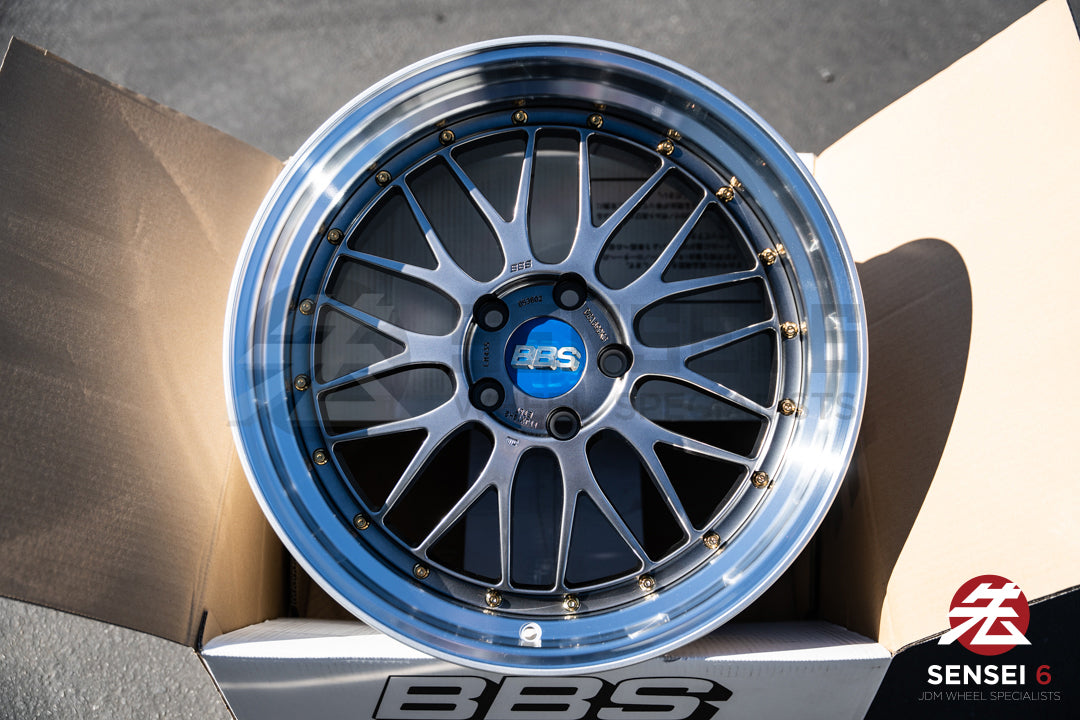 BBS LM / 19x9.5 +22, 19x11 +37 / 5x120 / Diamond Black – Sensei 6