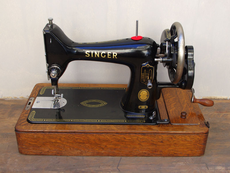 No.283 SINGER 99K シンガー製 手回しミシン：アンティークミシン修理