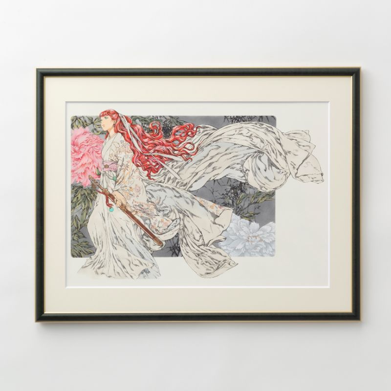 十二国記」山田章博 複製原画『久遠の庭』【再販】 – 新潮ショップ