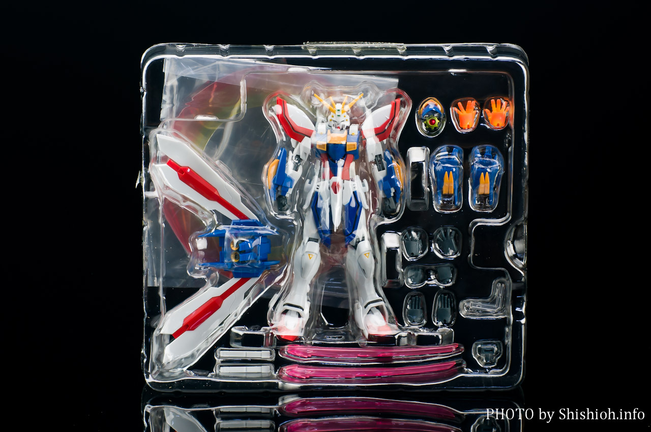 ROBOT魂 GOD GUNDAM GF13-017NJ II　ゴッドガンダム レビュー】 バンダイ ROBOT魂 <SIDE MS> GF13-017NJ II ゴッドガンダム