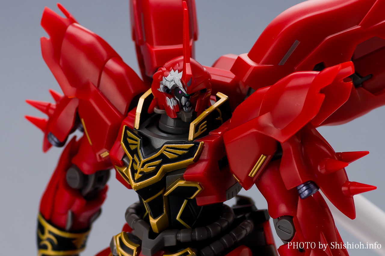 バンダイ ROBOT魂 MSN-06S シナンジュ レビュー】 バンダイ ROBOT魂 <SIDE MS> MSN-06sシナンジュ