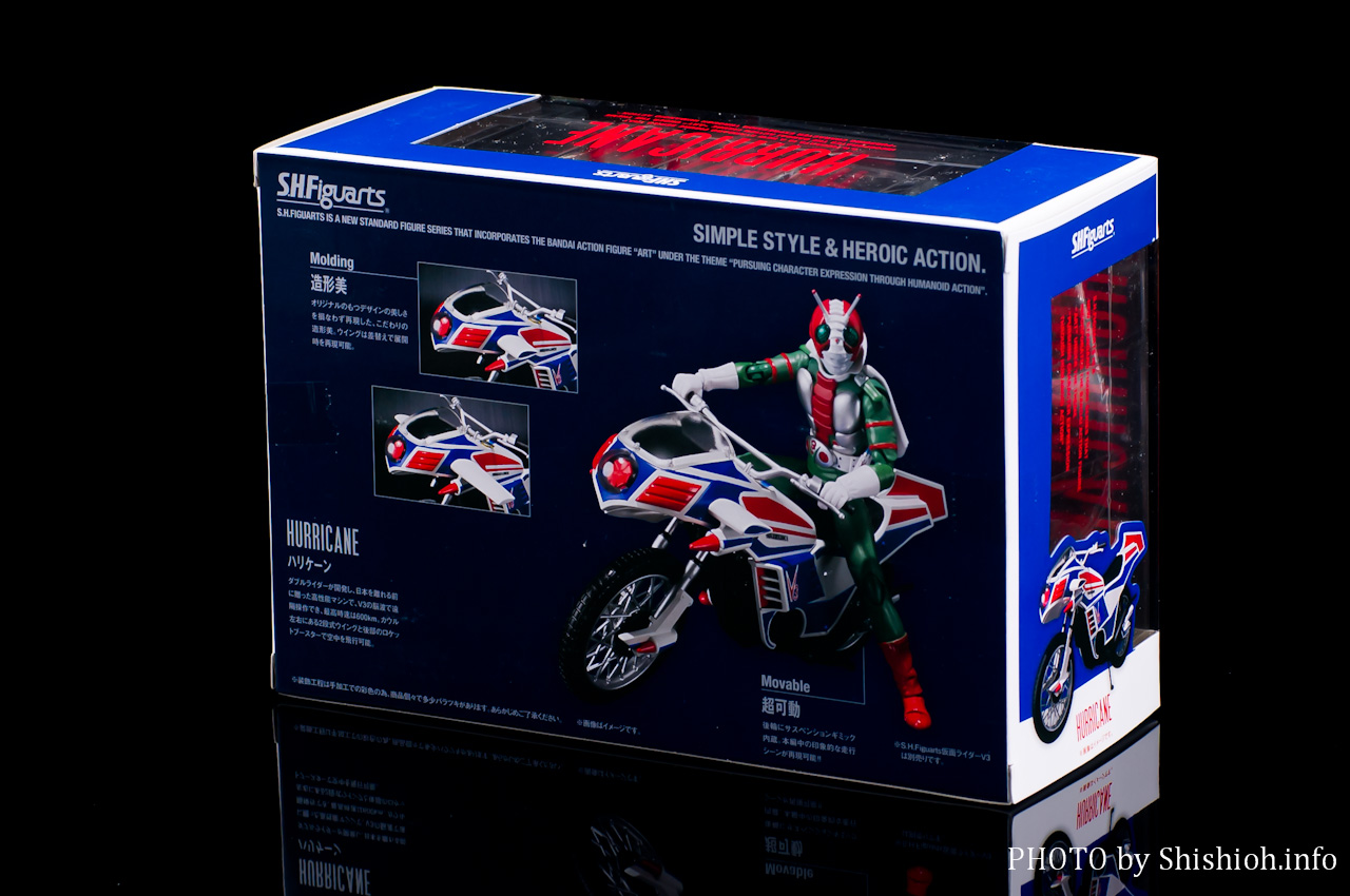 レビュー】 バンダイ S.H.Figuarts ハリケーン [仮面ライダーV3]