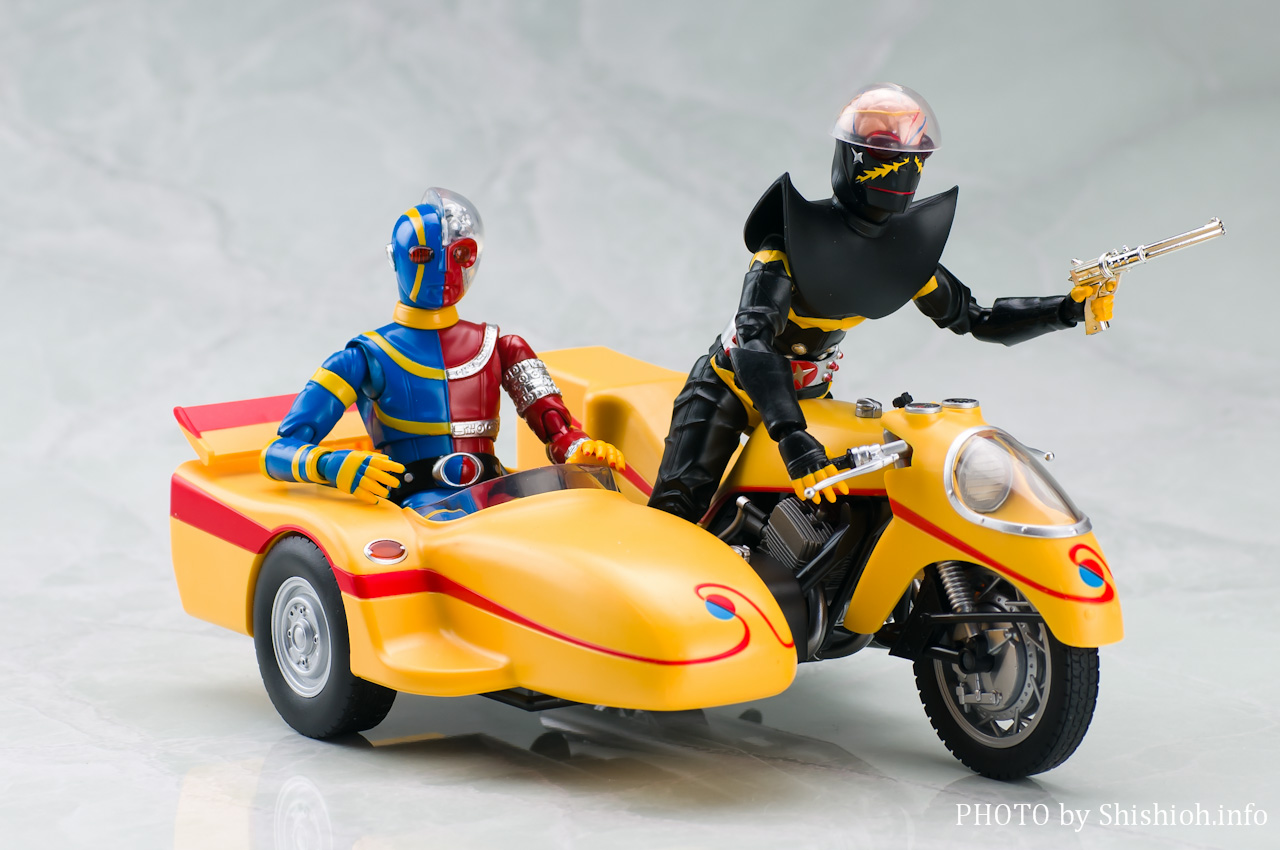 レビュー】 バンダイ 魂ウェブ商店 S.H.Figuarts サイドマシーン [人造