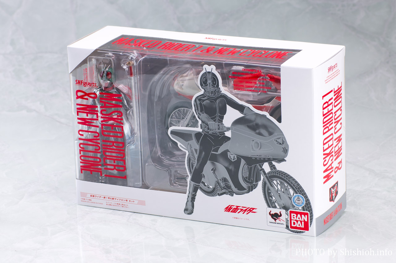 レビュー】 バンダイ S.H.Figuarts 仮面ライダー新1号＆新サイクロン号
