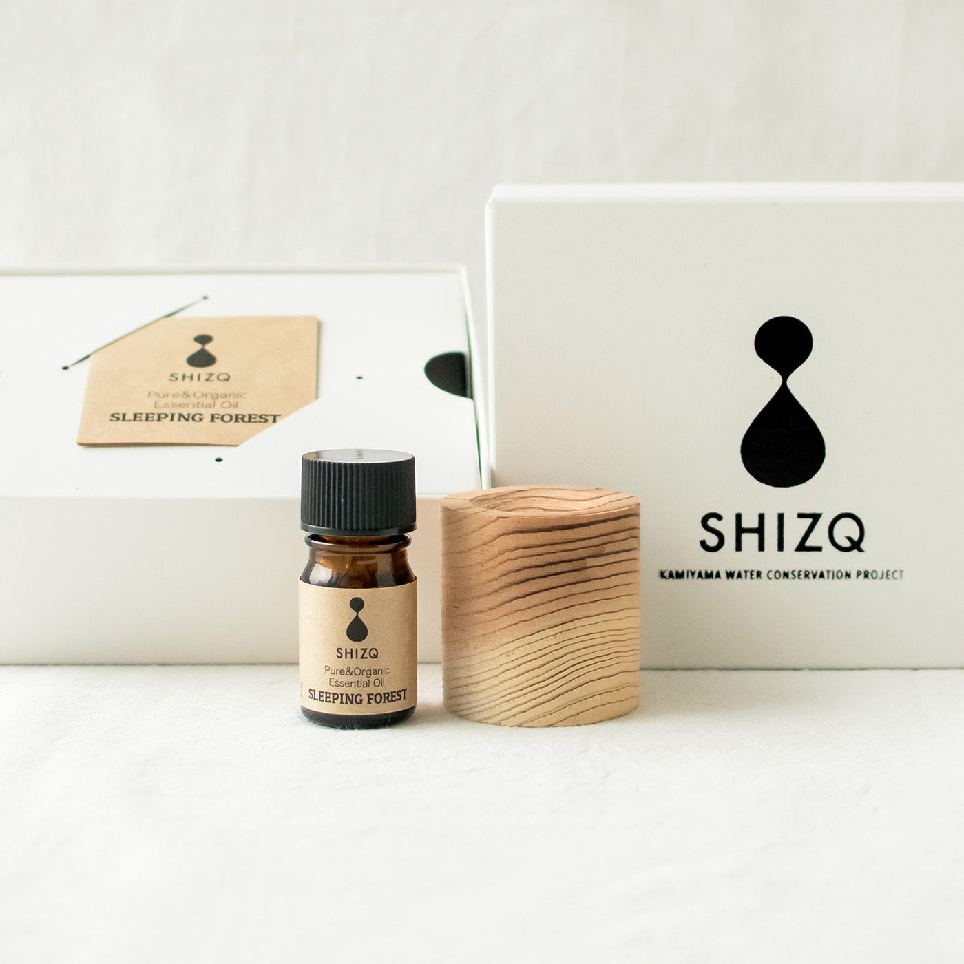 安眠のための国産杉のエッセンシャルオイル&ディフューザー ギフト