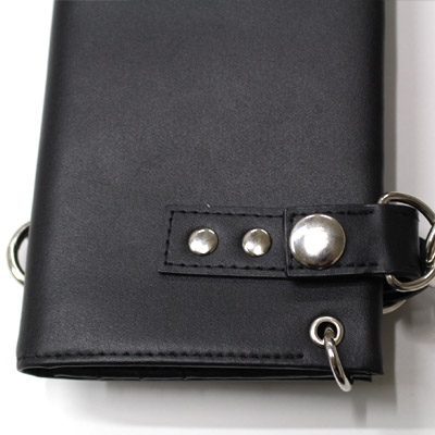 666：レザー ベルト ウォレット（ブラック/ブラック） 商品詳細