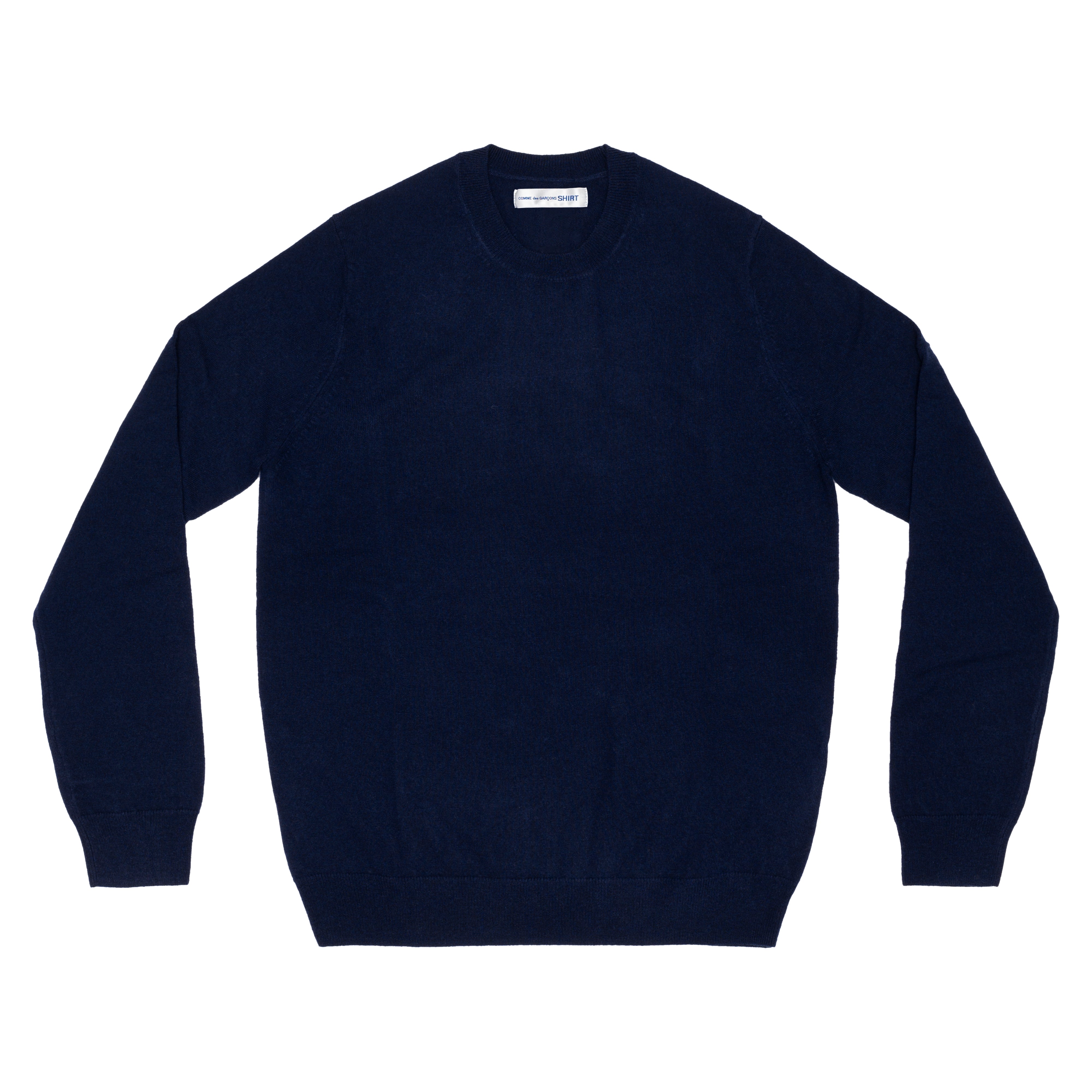 CDG SHIRT FOREVER: Round-Neck Pullover (NAVY) | DSMG E-SHOP