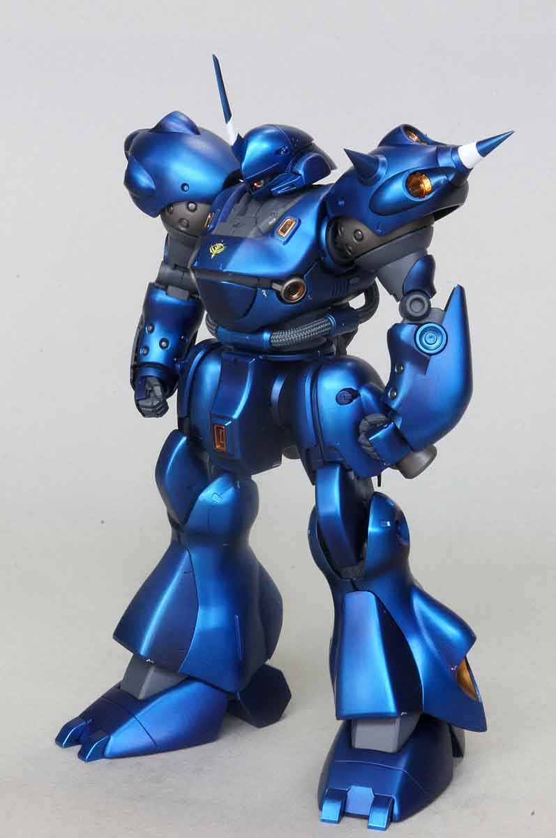 バンダイ 1/100 MG ケンプファー 製作記 その10 完成 8/1: モケモケ