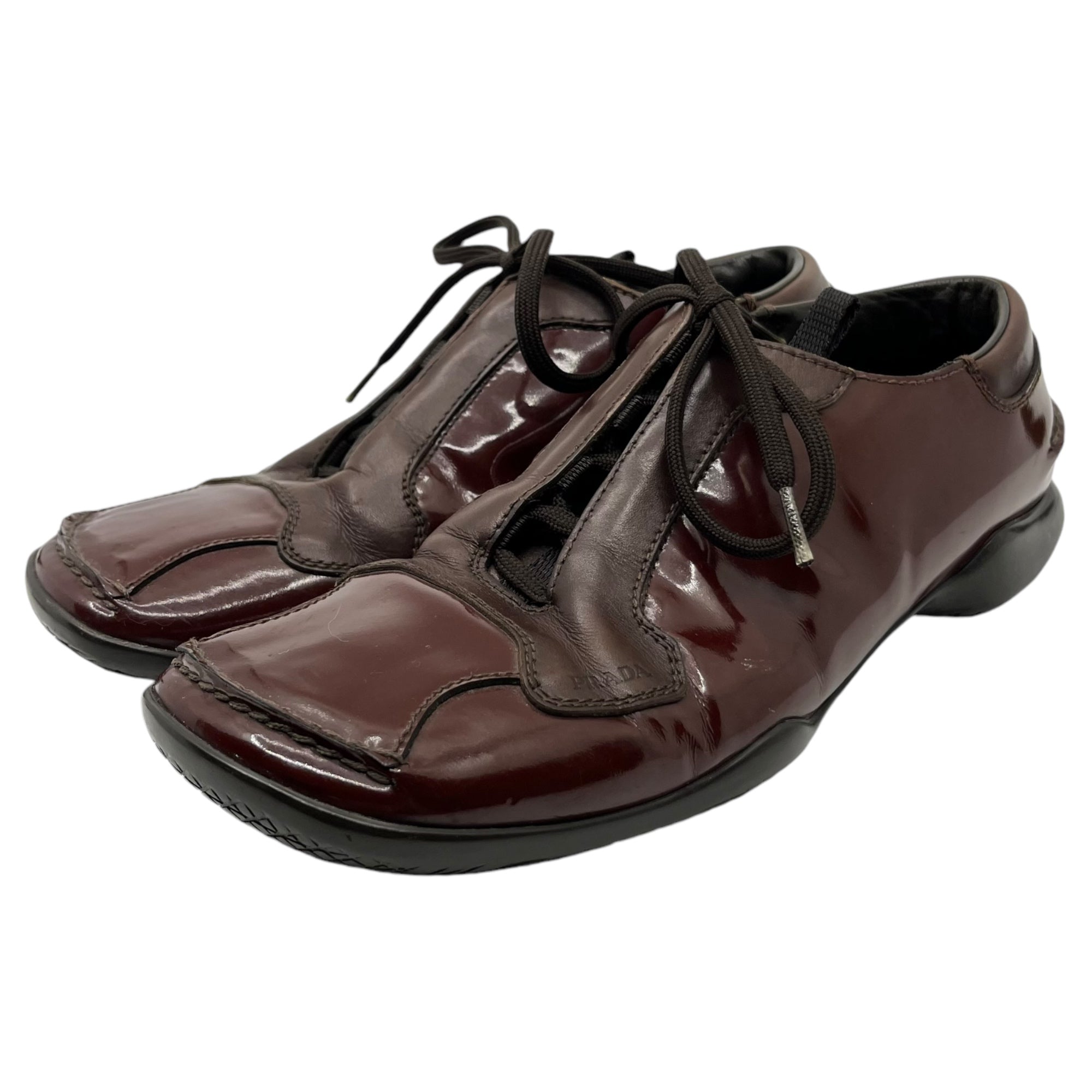 PRADA(プラダ) 00's Patent leather square toe shoes パテントレザー