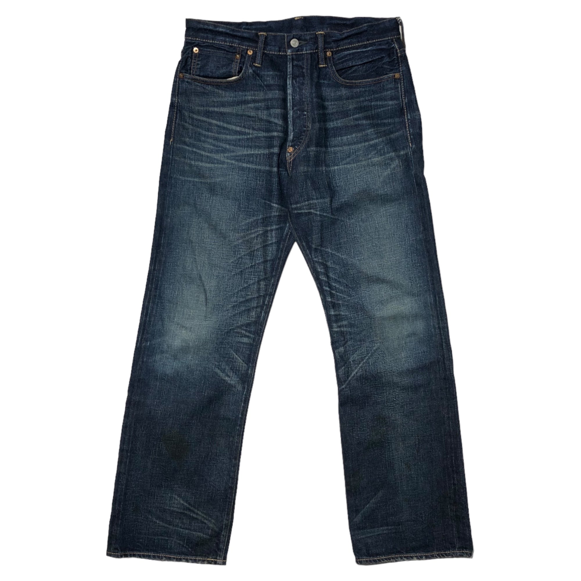 RRL(ダブルアールエル) cinch back denim pants シンチバック デニム