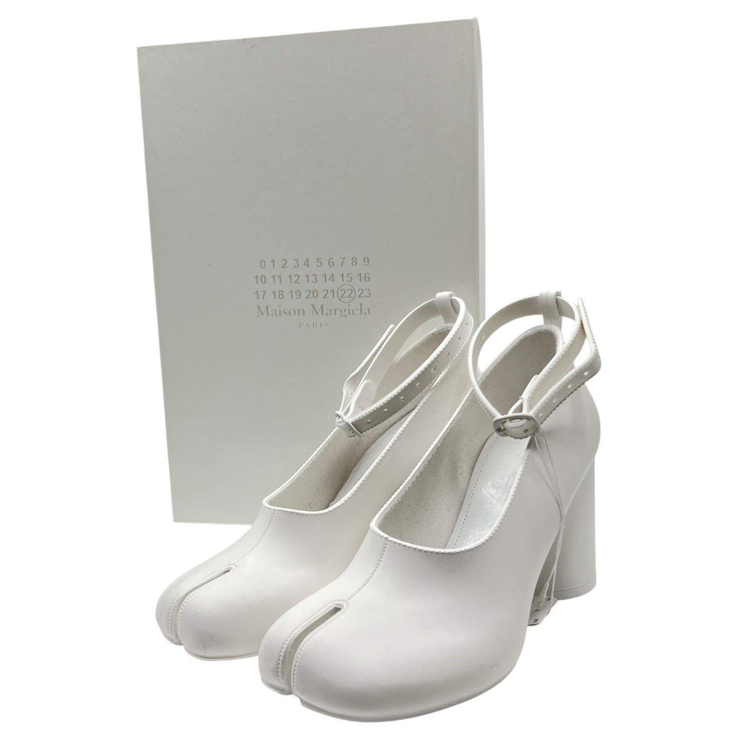 MAISON MARGIELA(メゾンマルジェラ) 22SS TABI STRAP HEEL PUMPS