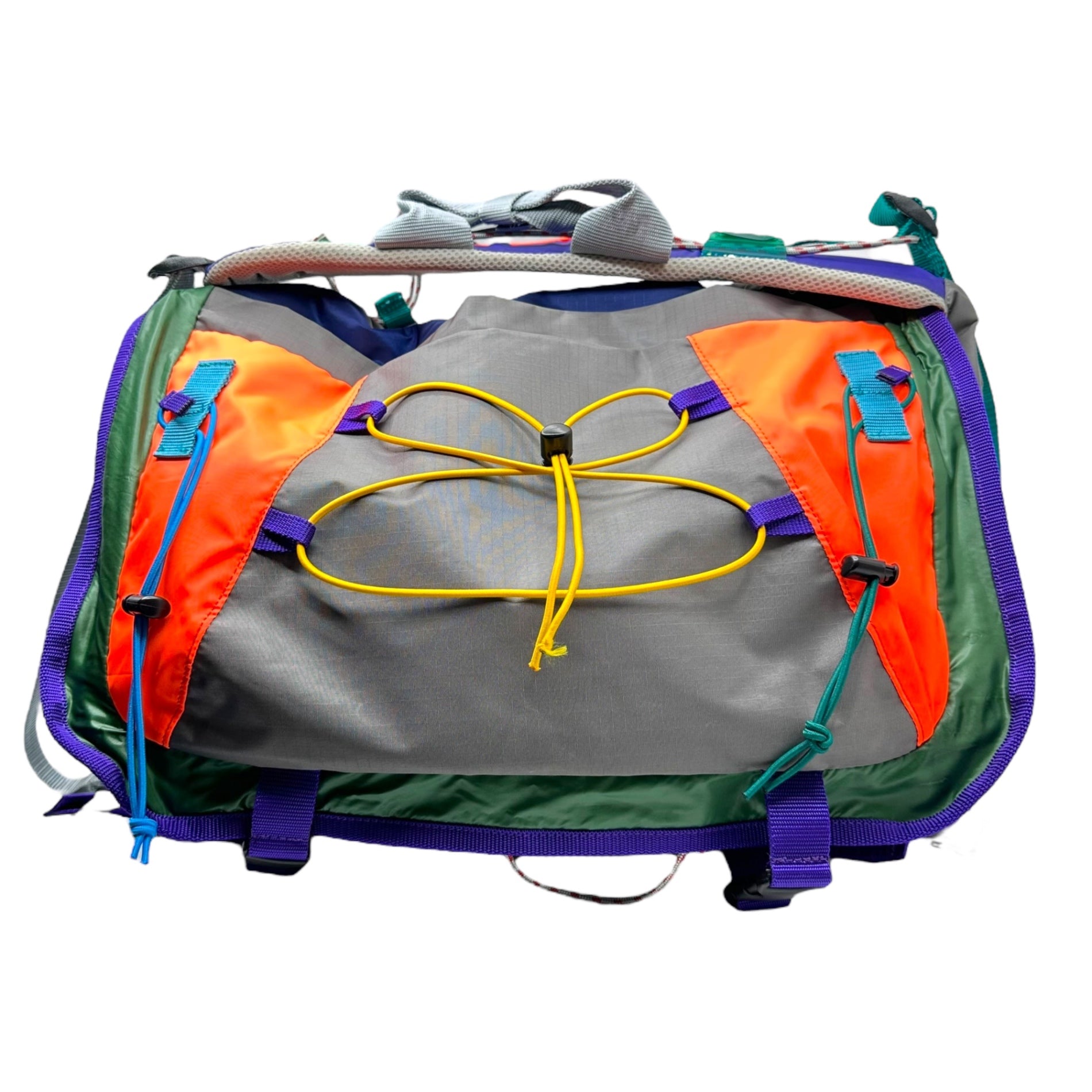 kolor(カラー) 20SS Different fabric docking drawcord messenger bag