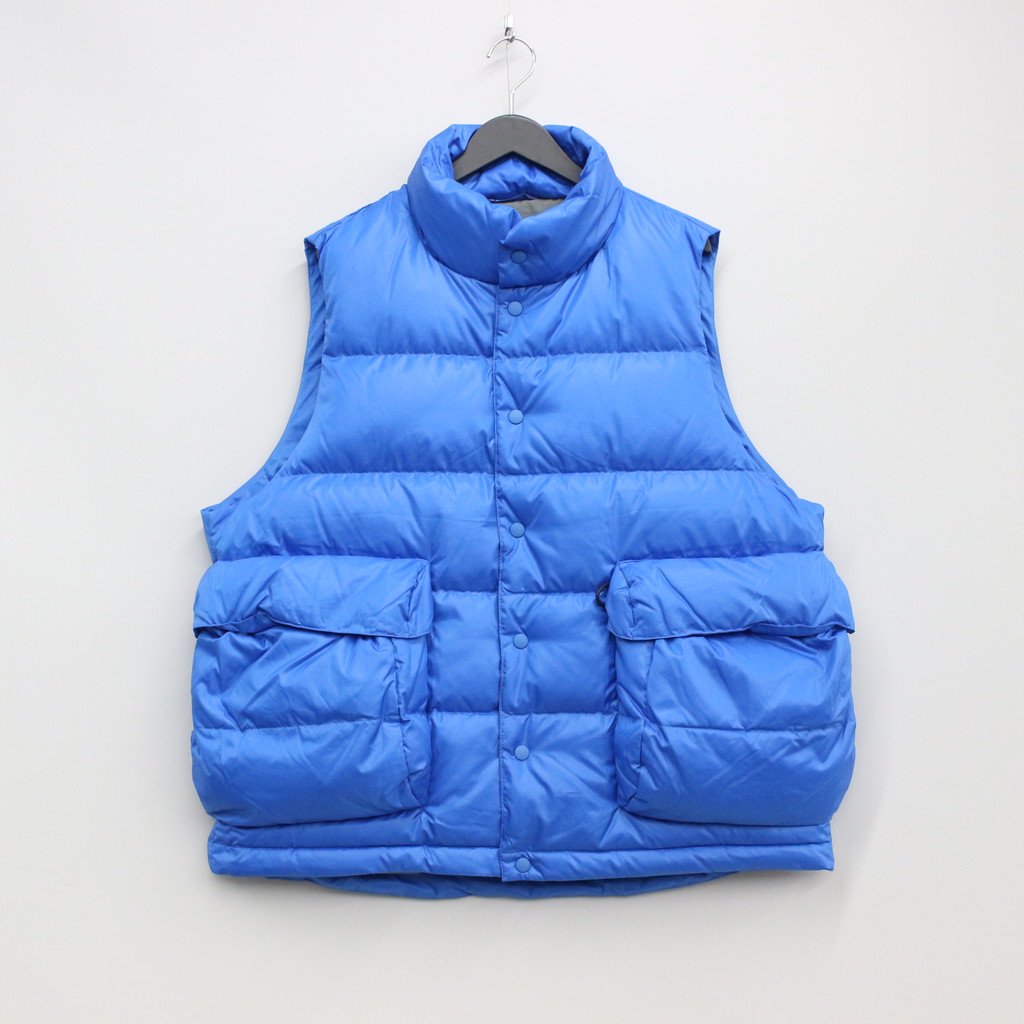 TECH BACK PACKER DOWN VEST #BLUE [BW-24022W]_DAIWA PIER39