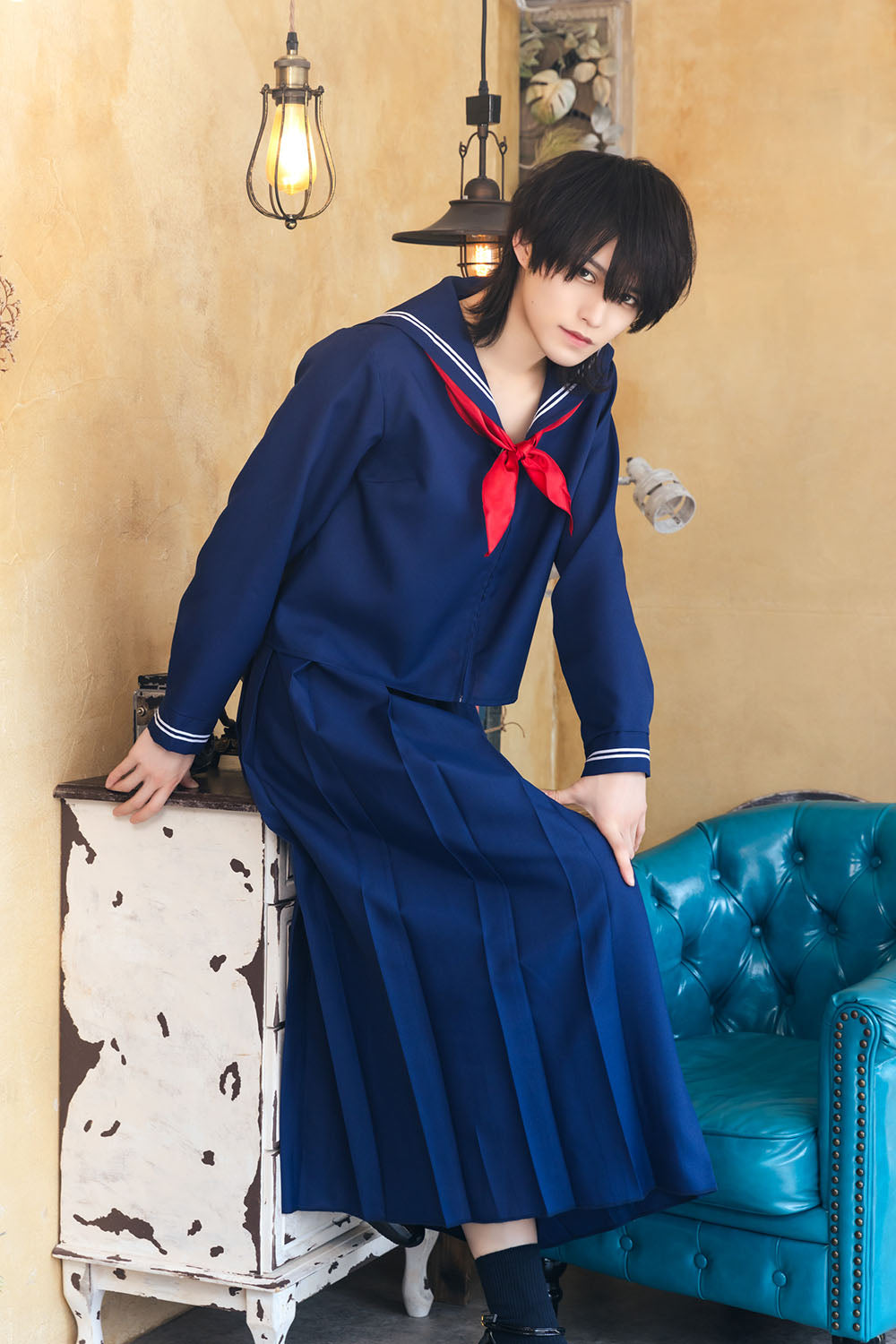 NEW] コスプレ ハロウィン 制服 ハニーボーイ スケバンセーラー ユニ