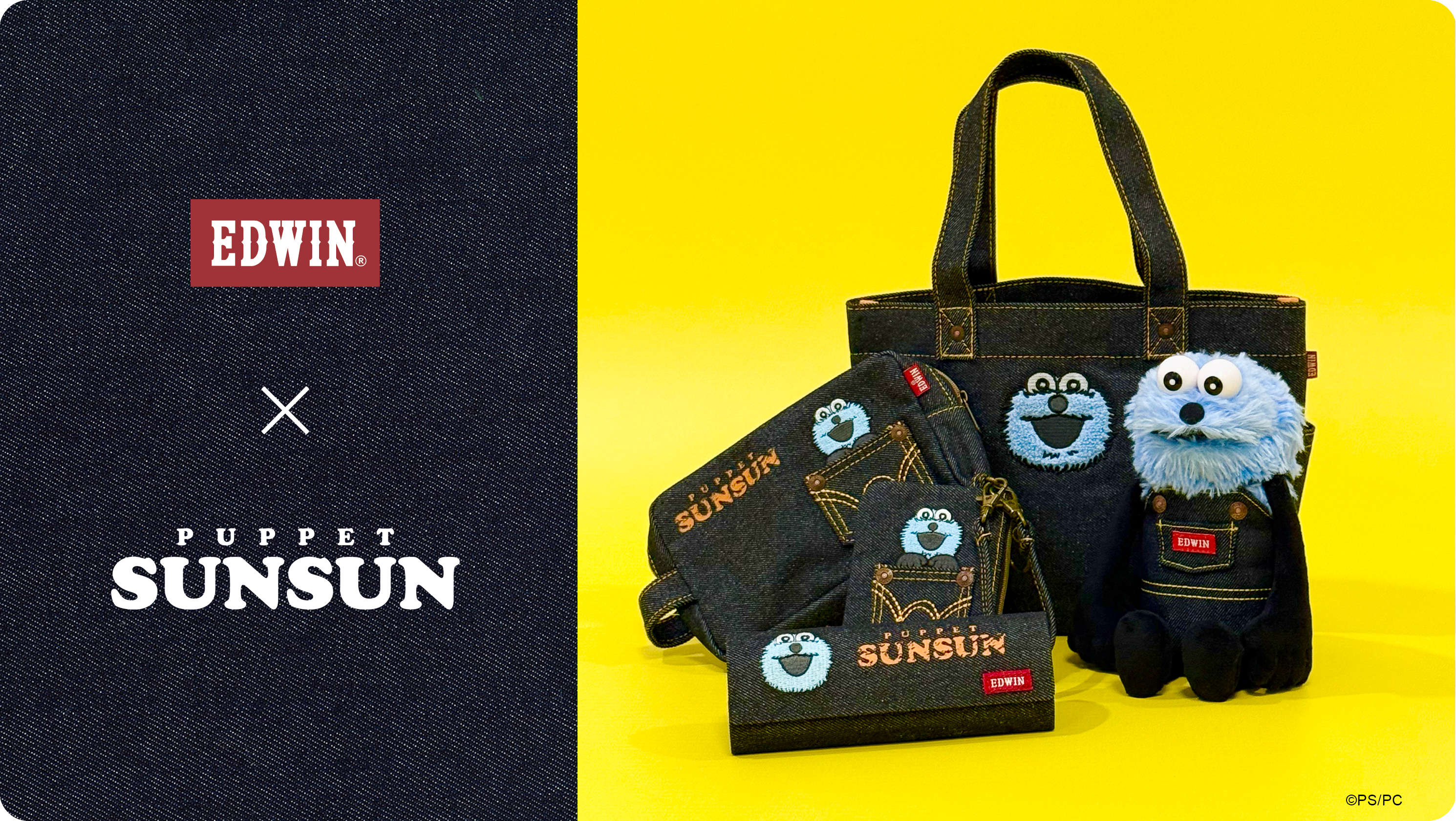 PUPPET SUNSUN × EDWIN」受注生産販売のお知らせ – CHOCOLATE