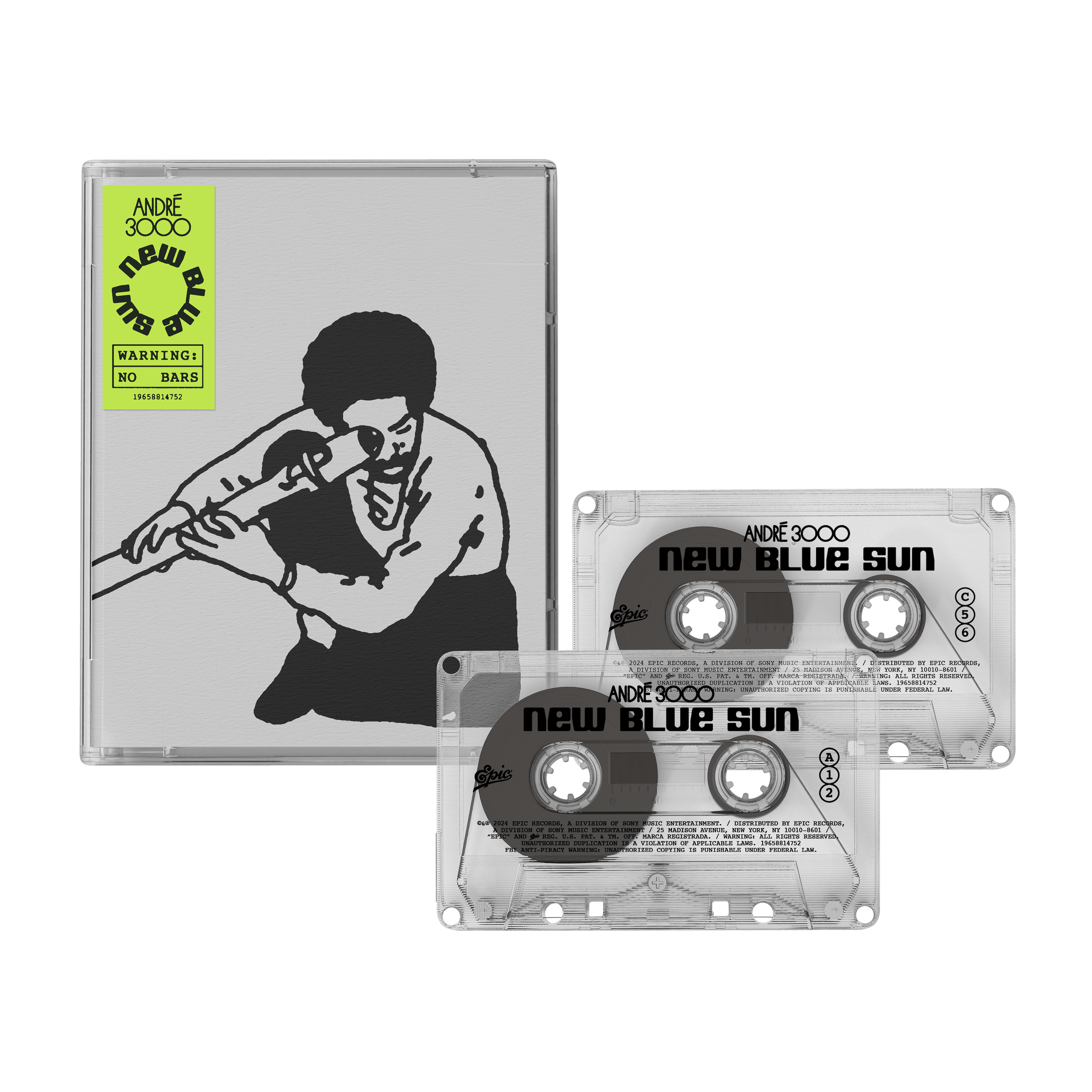 NEW BLUE SUN CASSETTE – André 3000 | Official Store – A Myriad Of