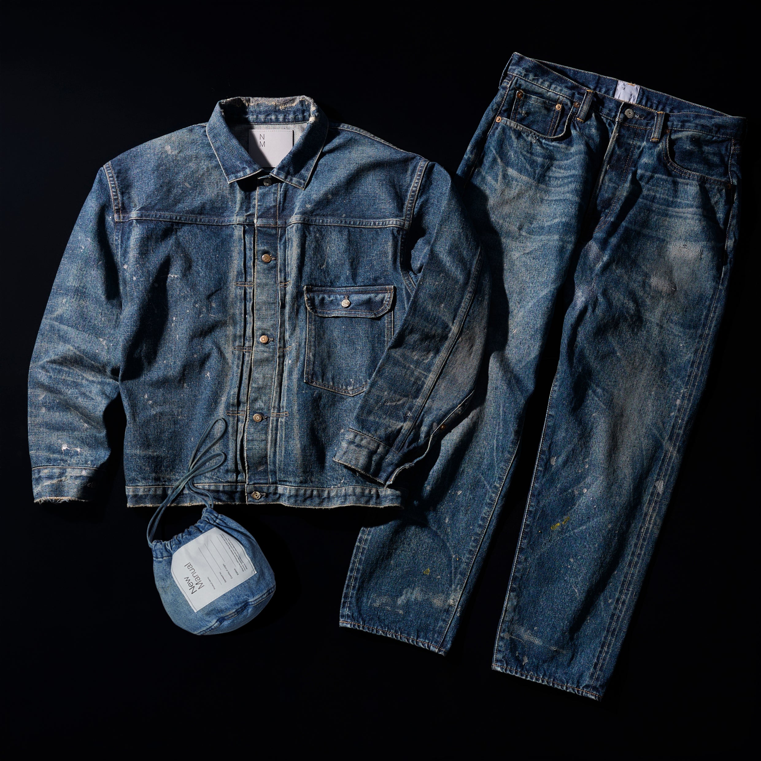 New ManualへのGQ SHOP別注デニムが完成。ここでしか買うことの