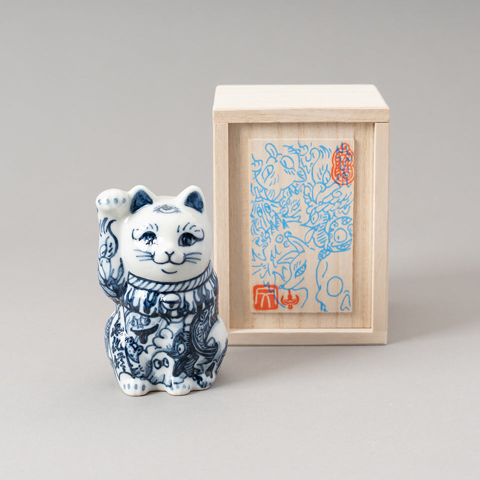 SUIYO 三寸招き猫 百鬼夜行 穴山文香作 [S-77]｜Discover Japan 公式