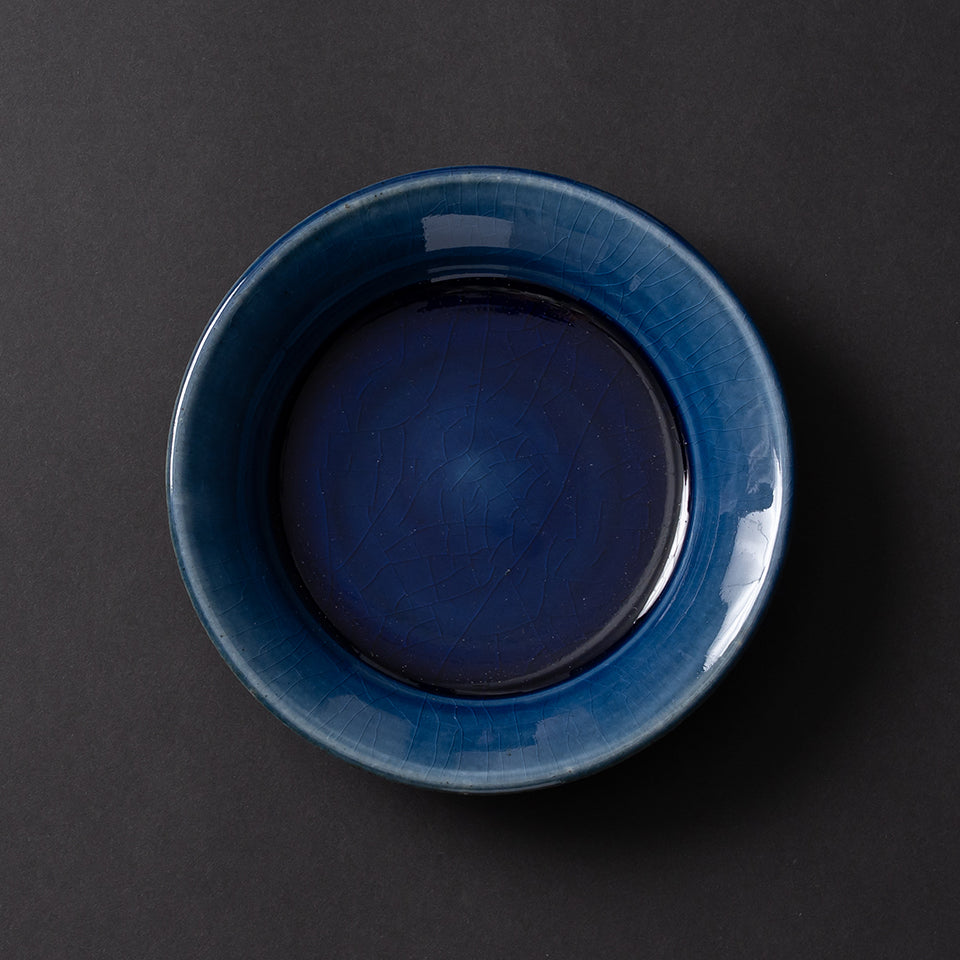 出西窯 縁付平皿 5寸 呉須 [22]｜Discover Japan 公式オンラインショップ