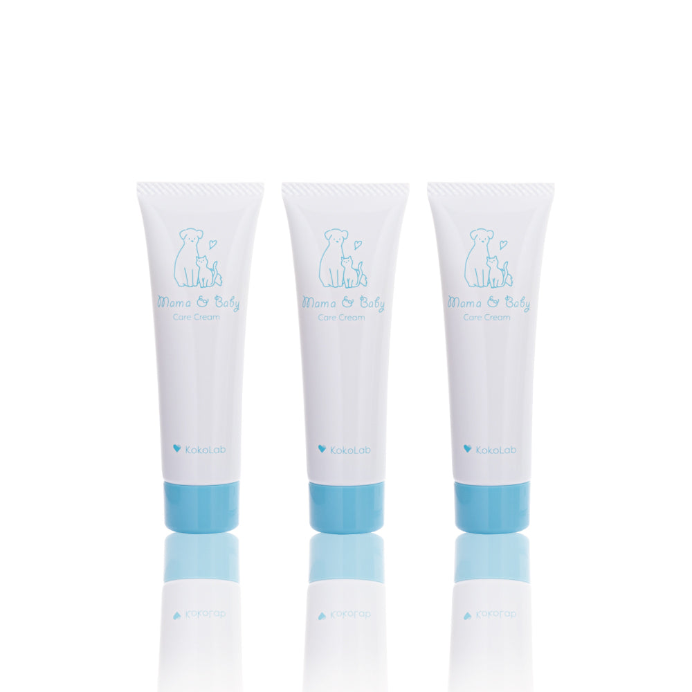ママ&ベビーケアクリーム_3本セット_5%OFF【送料無料】 – ここラボ
