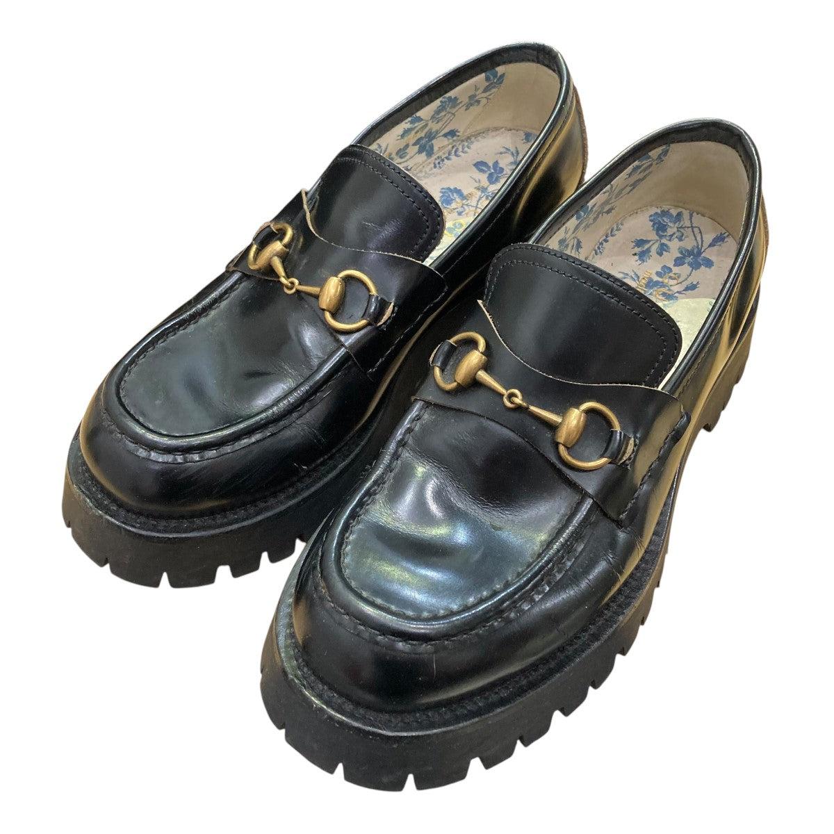 GUCCI(グッチ) ホースビットローファー576334 576334 ブラック サイズ