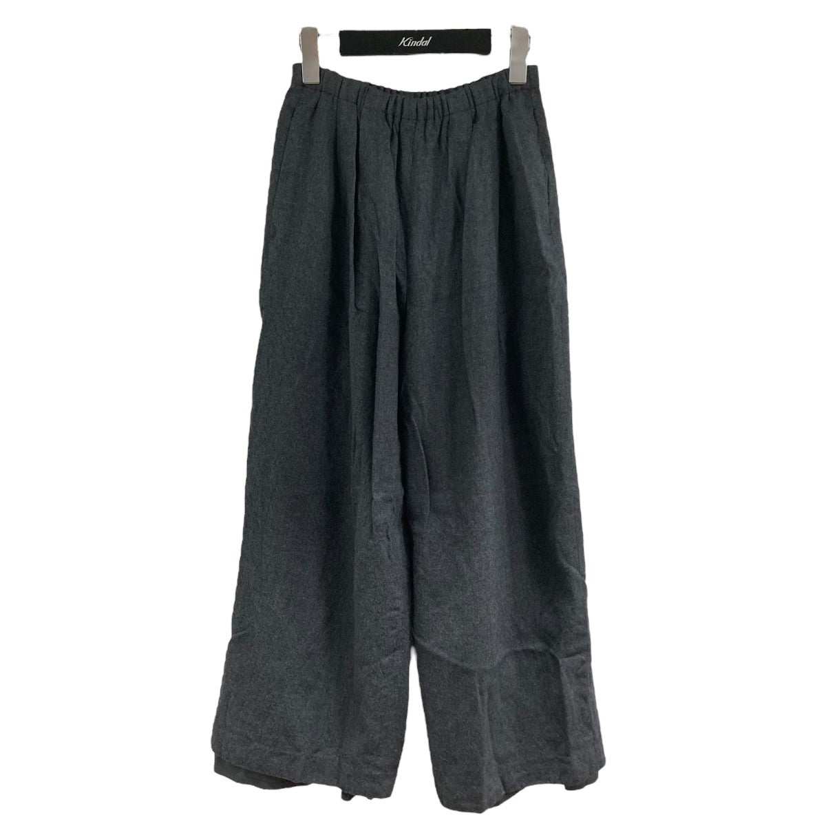 ENFOLD(エンフォルド) ウール リラックスワイドパンツ 300HA231-1860