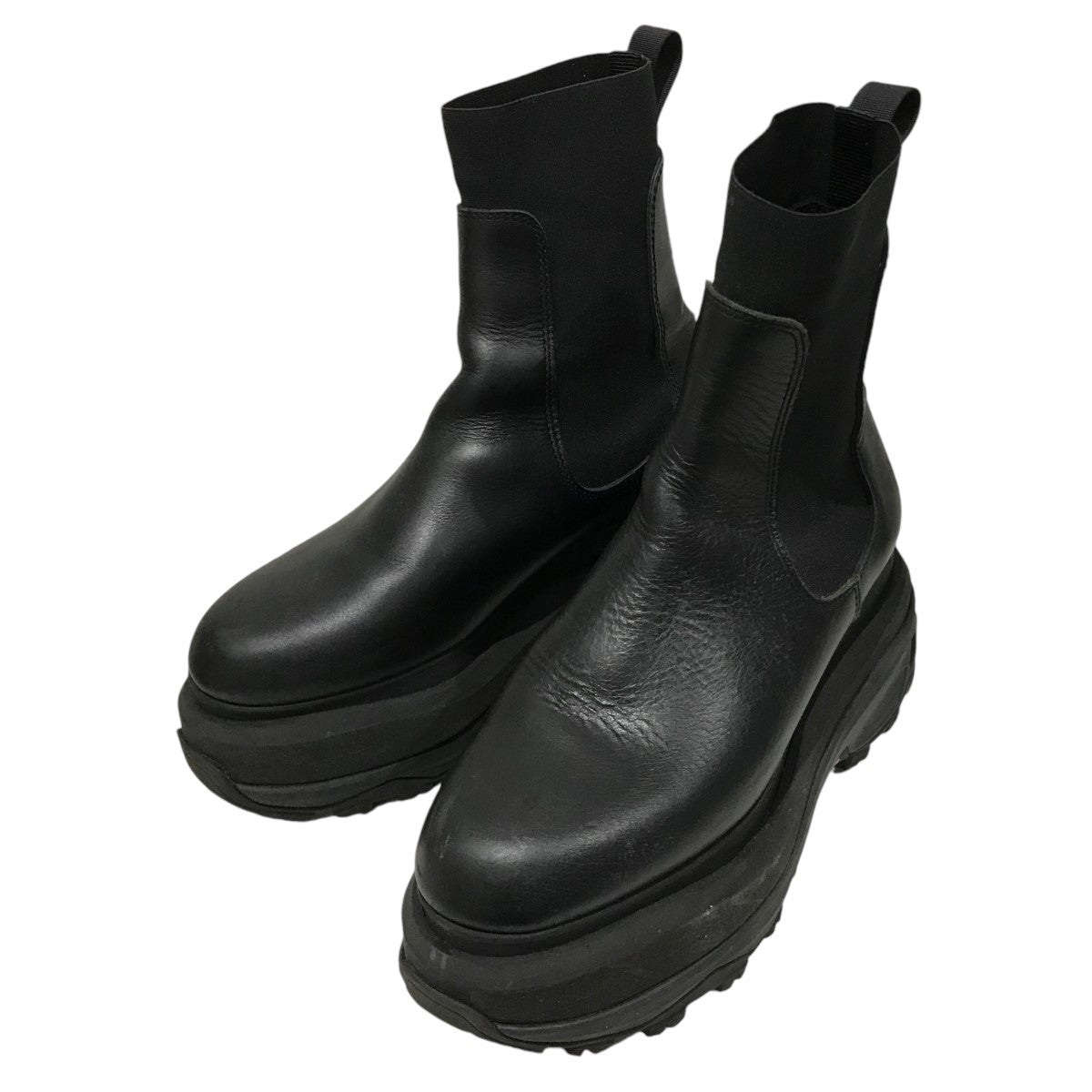 sacai(サカイ) サイドゴアチェルシーブーツSCM-088 SCM-088 ブラック