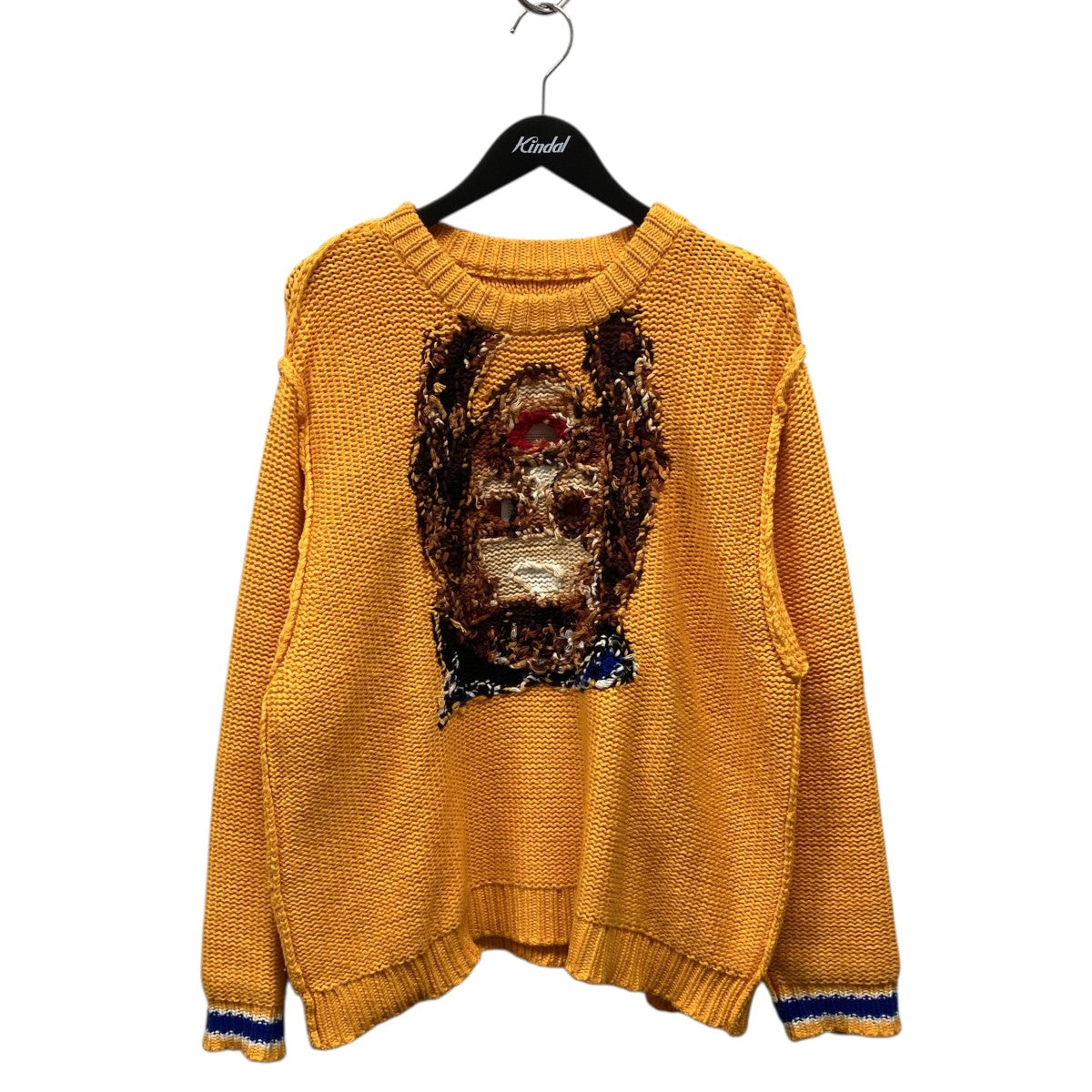 doublet(ダブレット) 25SSACTING SUPPORTER KNITWEARニット25SS48KN173