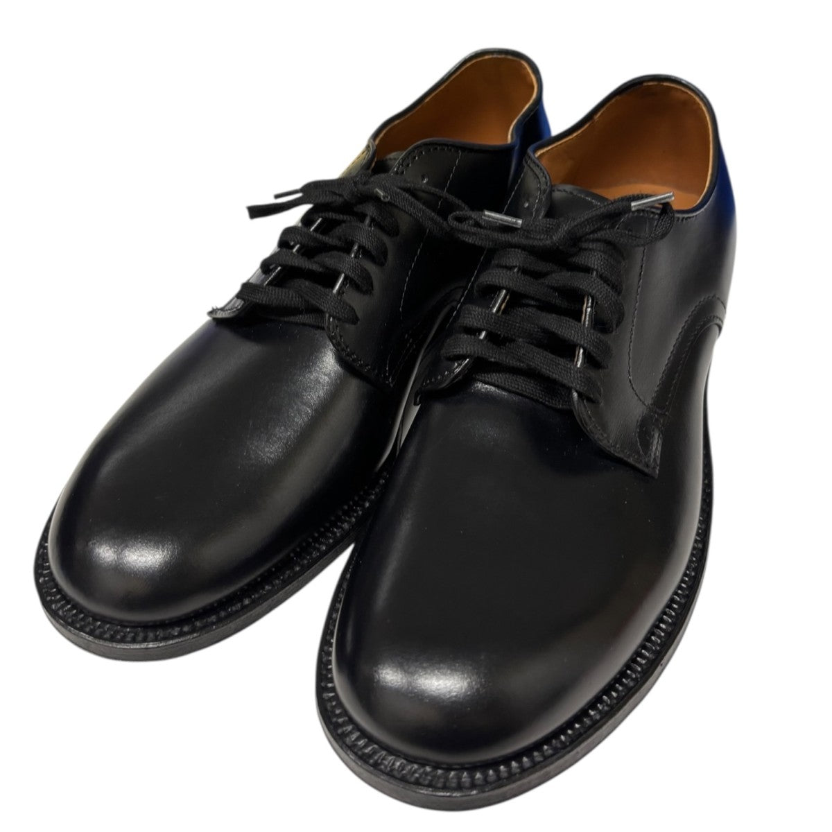 ALDEN(オールデン) ミリタリーラスト プレーントゥ カーフレザー