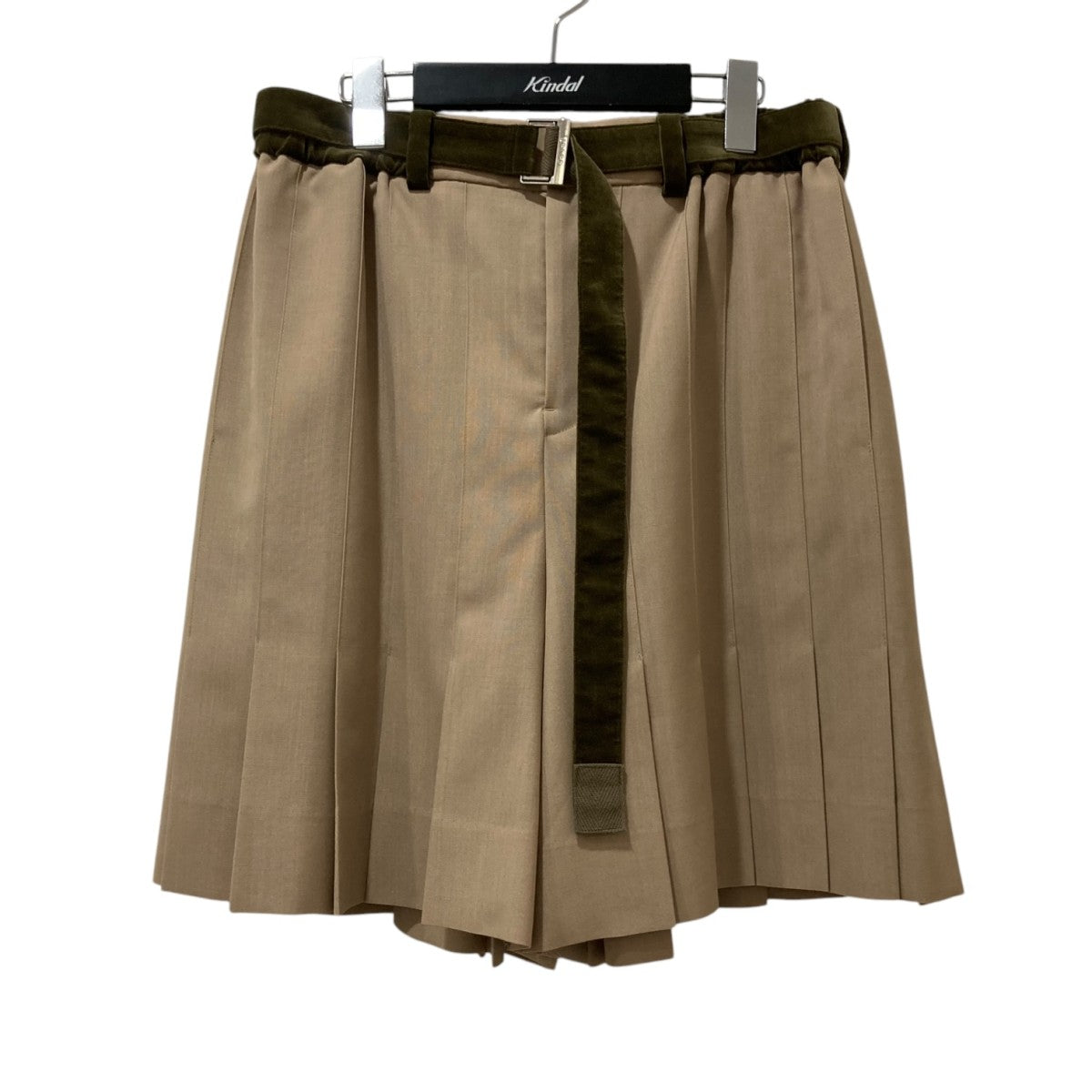 sacai(サカイ) suiting shorts プリーツハーフパンツ 23-02954M 23