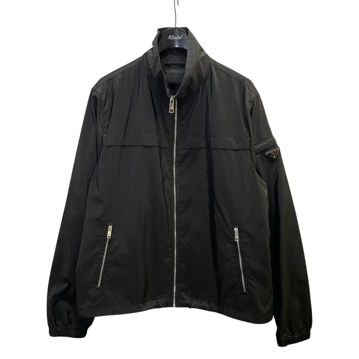 PRADA(プラダ) トライアングルプレートナイロンブルゾン sgn998 r201