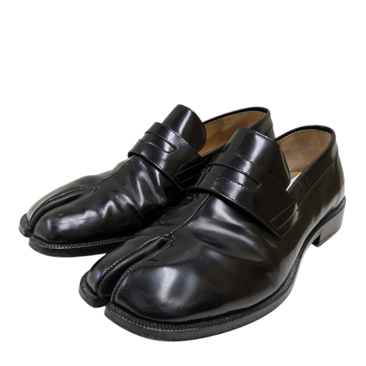 Maison Margiela(メゾンマルジェラ) 足袋ローファー ブラック サイズ