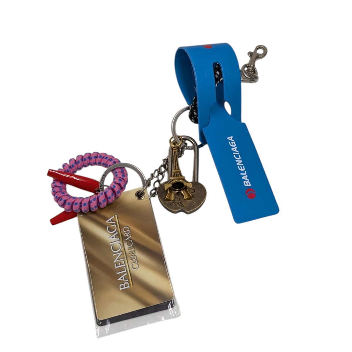 BALENCIAGA(バレンシアガ) 25SSKEYRING SUBWAY CARD MULTIマルチキー