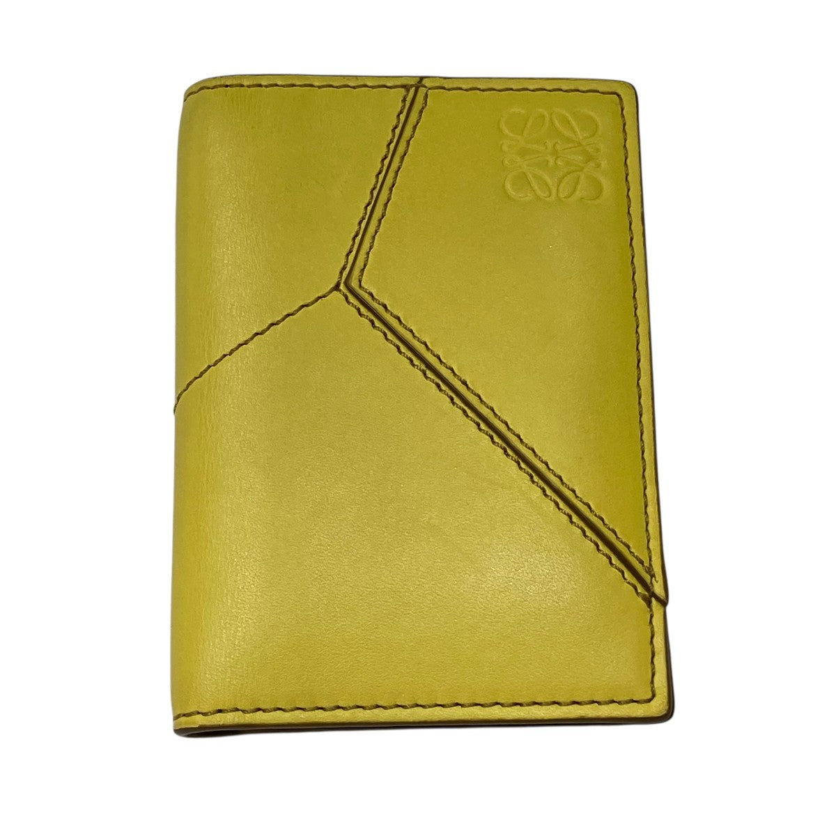 LOEWE(ロエベ) パズル バイフォールドカードケース 102224 イエロー