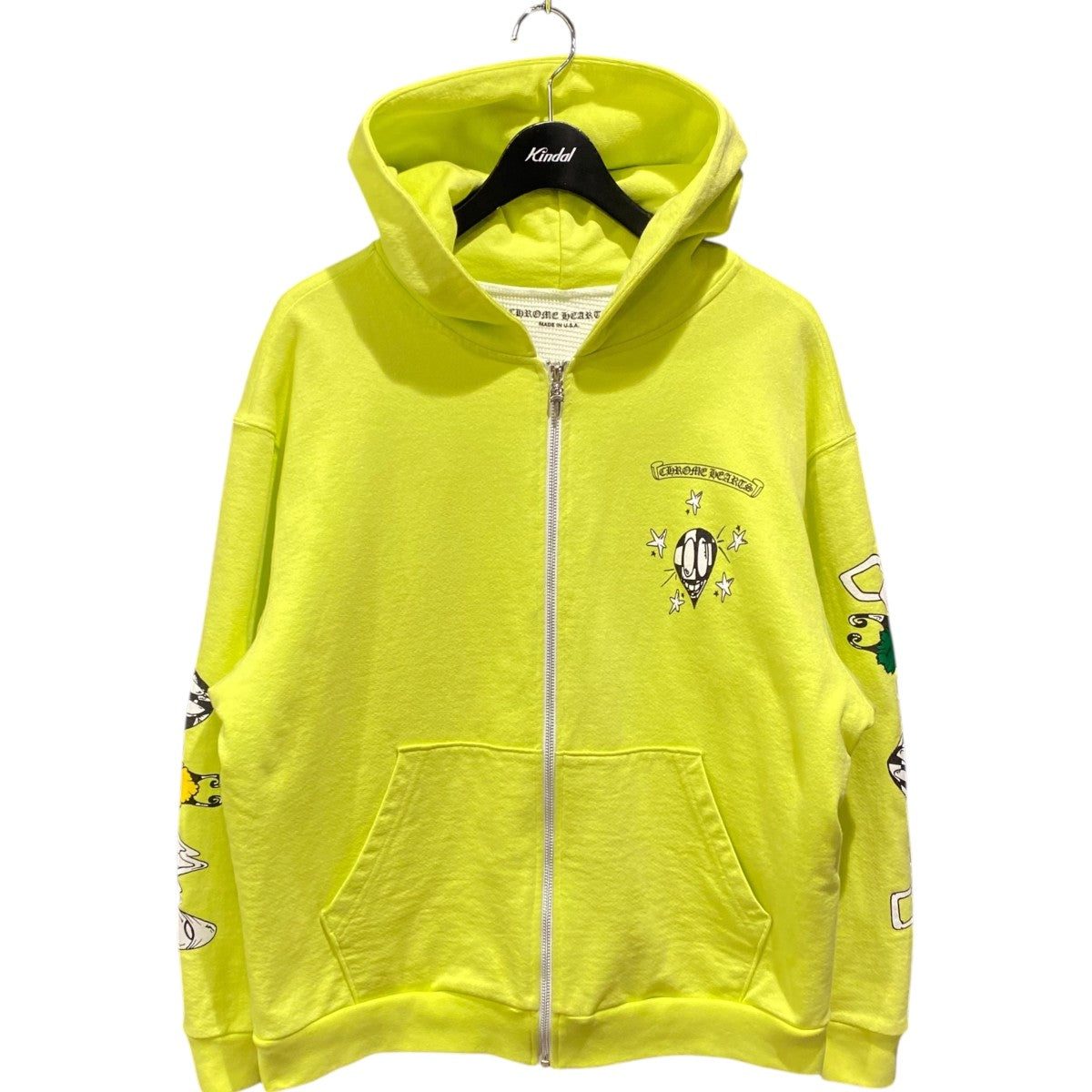 CHROME HEARTS×MATTY BOY PPO CHAIN GAME ZIP HOODIE408193635