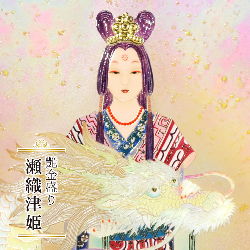 艶金盛り 「瀬織津姫」額付き – 草場一壽工房 Museum Shop