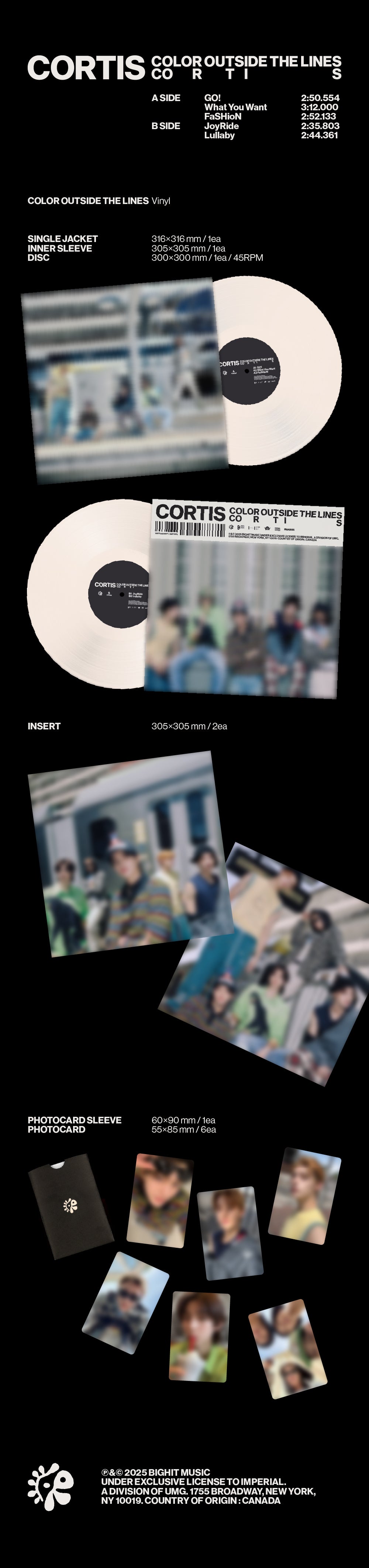 CORTIS - COLOR OUTSIDE THE LINES [LP] – Kpop Nara