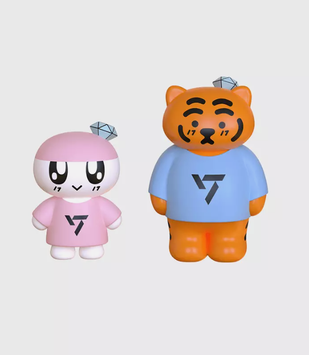 SEVENTEEN - BONGBONGEE X MUZIK TIGER FIGURINE SET – Kpop Nara
