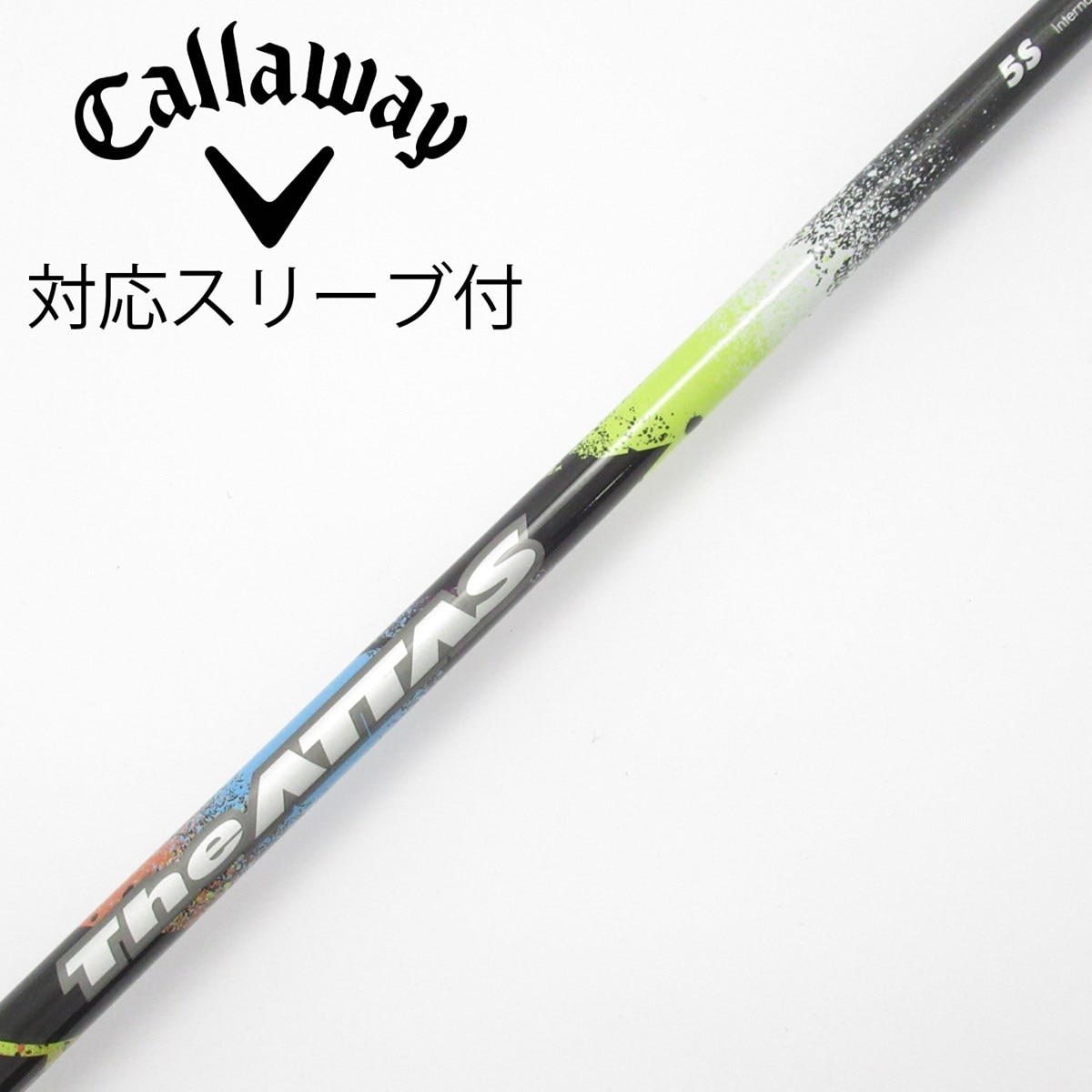 中古】THE ATTAS ドライバー用_スリーブ付 THE ATTAS 5 S C(シャフト