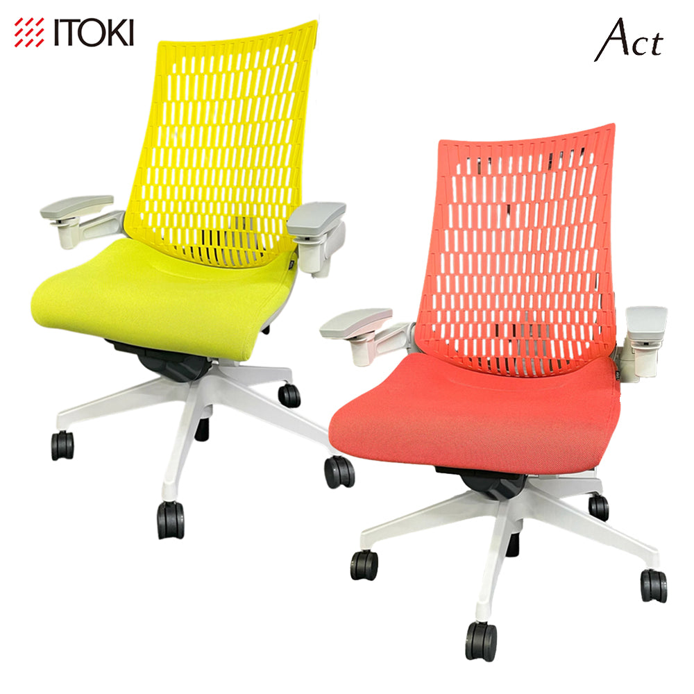 送料別【中古】ITOKI アクトチェア イトーキ製 ITOKI 肘付き KG447SC